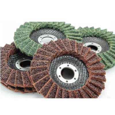 China High Quality Flexible Nonwoven Tools Grinding Flap Disc For Polishing for sale