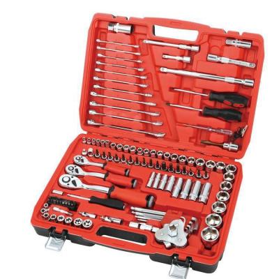 China 121PCS Household Multi-Function Repair Multi-Tools Pull Out Socket Combination Tool Kit with Test Pencil for sale