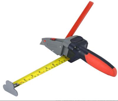 China All-in-one LARIX Drywall Ax Mark and Measure Cutter DIY Tool with Measuring Tape and Utility Knife for sale