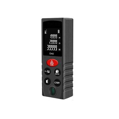 China Handholder Digital Laser Distance Meter Area Volume Measuring Tool 40/60/80/100 Meter Laser Rangefinders for sale