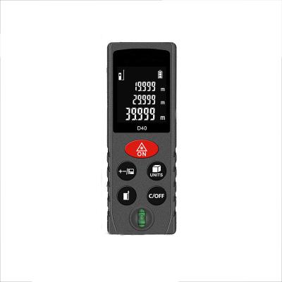 China Length Area Volume Angle Mini Laser Distance Meter Measuring Machine 40m Digital Laser Range Finder Mearurement for sale