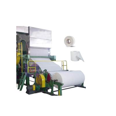 China Environment-Friendly Waste Paper Recycling Machine and Equipment For The Production of Toilet Paper for sale