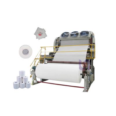 China zhengzhou guangmao machinery for sanitary spare and bamboo tissue paper making machine for sale