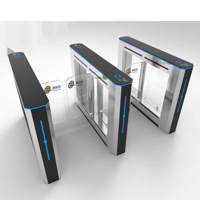 China Custom 304 Grade Stainless Steel Rfid Card Reader Access Control Security Swing Gate Turnstile System Pedestrian Smart For School for sale