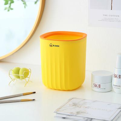 China Without Lid Cute Plastic Desktop Trash Can Table Mini Trash Can For Office for sale