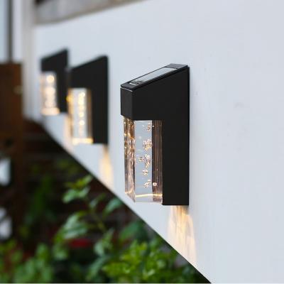 China Professional Waterproof Outdoor Solar Gardens Wall Lights Outdoor Waterproof And Light Control Wall Solar Garden Light,Solar Led Lights Wall for sale