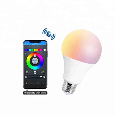 China Popular Smart Home Wifi RGB 10 Watt Led Smart Light Bulb Warm White Remote Control for sale