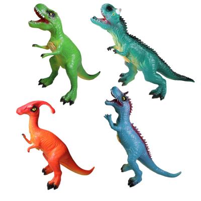 China Wholesale Jurassic dinosaur model soft rubber simulated dinosaur toy with IC 75*40*65 CM for sale