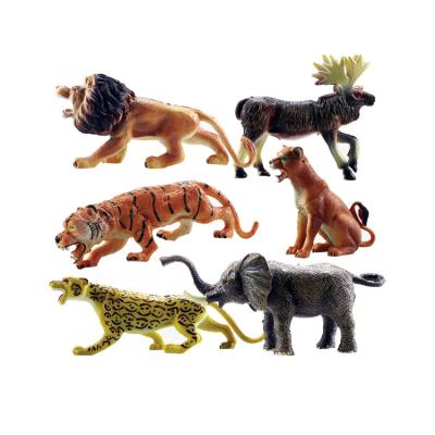 China Simulation plastic dinosaur model multi-model 7-inch cheap animal toys PVC jurassic world park dinosaur toy set for kids 54*45*46 CM for sale