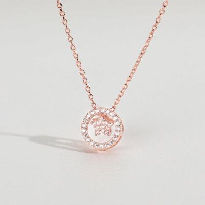 China Best Sale 925 Sterling Real Silver Beads Pendant Women's Necklace CLASSIC Designer Necklace for sale