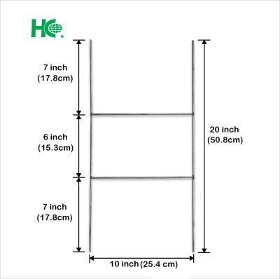 China CLASSIC with heavy duty metal wire stakes for yard signs for sale