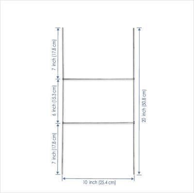 China Wholesale Cheap Metal Wire Small Stakes For Yard Signs for sale