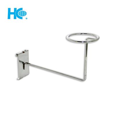 China Hat Hook Chrome Metal Wire Hat Holder Hanging Hook for sale