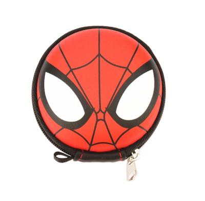 China Waterproof Hot Fashion Colorful Cute Round Eva Earphone Case Mini Zipper Carry Bag for sale