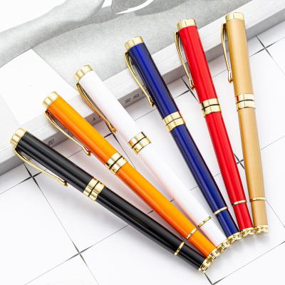 China Full Size Promotional Souvenirs Branded Luxury Roller Pen Metal for sale