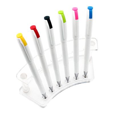 China OEM 2021 Normal New Products Pen With Custom Colorful Promotional Plastic Logo for sale