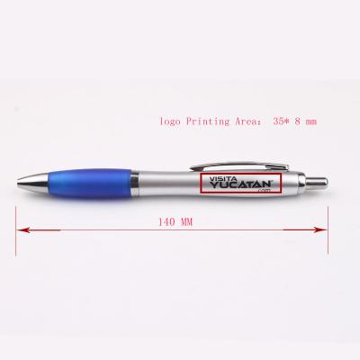 China Pen Hot Sales Colorful Promotional Promotional LOGO Ball Pen Custom Made Of Plastic for sale