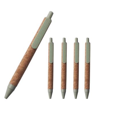 China Promotional Wheat Straw Pen from Pen Soft Touch Recycled Cork for sale