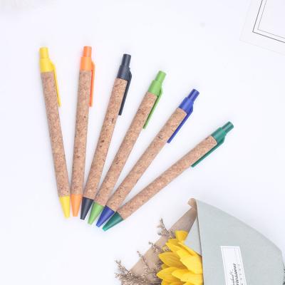 China Promotional Notebook Multi Color Soft Touch School Biodegradable Pen For School Novelty Pen Free Samples Environment Friendly for sale