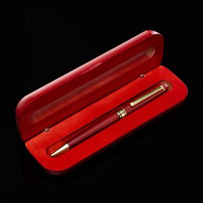 China office & Wholesale Pen High Quality Rosewood Ball Pen With Same Color Box for sale