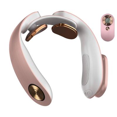 China 2021 New Design Wholesale Intelligent Wireless Portable Personal Care Relieve Fatigue Cervical Neck Massager for sale