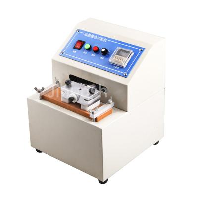 China Jinuosh Ink Rubbing Decoloring Testing Machine Discoloration Testing Machine With Cheap Price 220*280*300mm for sale