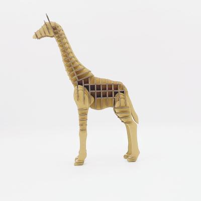 China Cartoon Toy Factory Hot Sales Model Puzzle Toy Puzzles 3D Game 3D Puzzle Giraffe Toy For Sale for sale