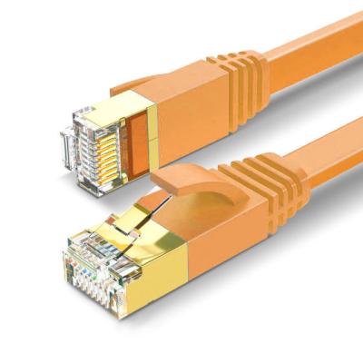 China wholesale high quality 48Gbps CAT7 Ethernet Patch LAN Cable SFTP SSTP Cat 7 Network Double Shielded Lan Cable for sale