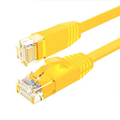 China 48Gbps 24AWG 4 Pairs RG45 Bare Copper Ethernet Lan Cable FTP UTP RG45 Patch Cord Cat5 CAT5E CAT6 CAT7 LAN CABLE for sale