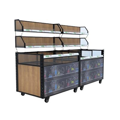 China Single sided promotional board with shelves for sale