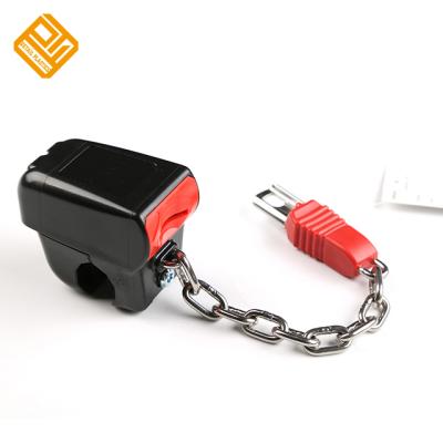 China Plastic Shopping Trolley Cart Coin Lock Durable for sale