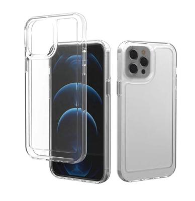 China Factory Price Wholesale High Quality Shockproof Clear Case Cover For iPhone 12 13 14 pro Max Transparent Mobile Phone Case for sale