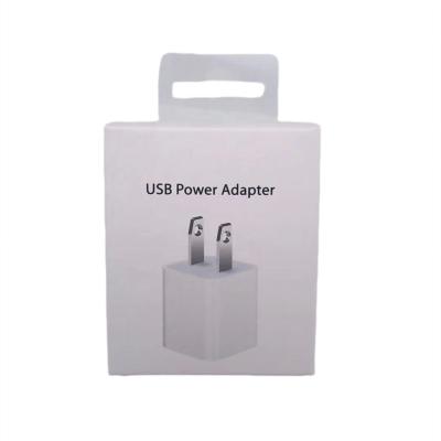 China Wholesale 5W USB Mobile Phone Charger Charger For iPhone Power Adapter Mobile Phone Wall Charger Portable EU UK US Plug for sale