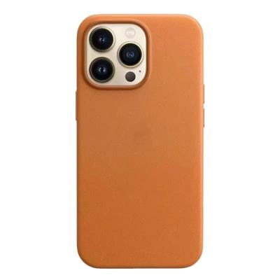 China Factory Supply Shockproof PU Leather Magnetic Protective Phone Case For iPhone for sale