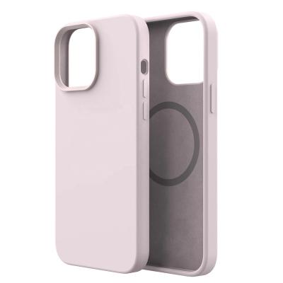 China Wholesale Premium Quality Shockproof Magnetic Silicone Case Cell Phone Cover For iPhone 14 12 13 pro max with factory price for sale