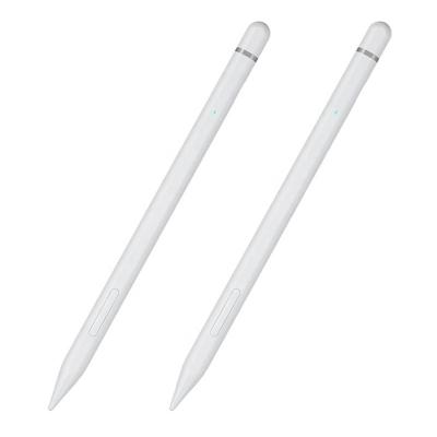 China Soft Writing Premium Quality Rechargeable Stylus Pen For iPad Magnetic Active Pencil Stylus Pen For Apple Tablet Palm Reject Pen Stylus for sale