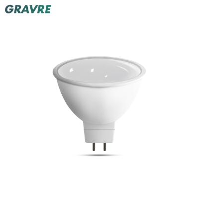 China 220V Hotel China Manufacture Smd 2835 5W 6W MR16 LED Light Bulb Aluminum Material Hotel Spot Light Bulb for sale