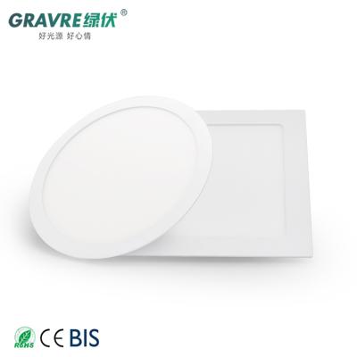 China Residential Ultra Thin Round 6W Skd LED Studio Ceiling Panel Outdoor Mounted Light With Color Box for sale