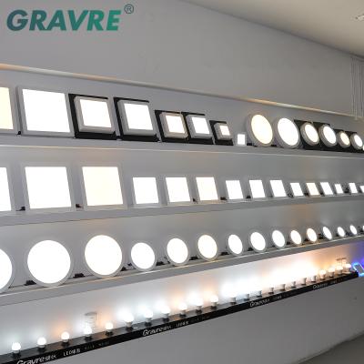 China Modern 18 Watt Oled Studio Color Raw Material Price Round Residential Two Wall Led Panel Light for sale