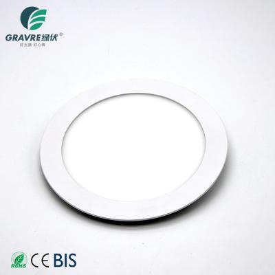 China Modern Hot Sale Surface Mounted 3W 6W 15W 18W Round Two Color Led Panel Light for sale