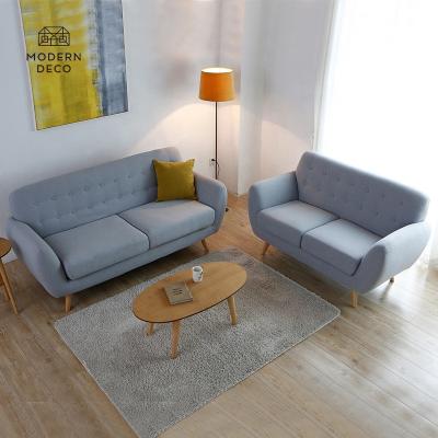 China OEM Ornate 3 2 Gray 1 China Fabric Sofa Set Indoor Nordic Living Room Furniture Europe Style Latest 2021 Custom Design for sale