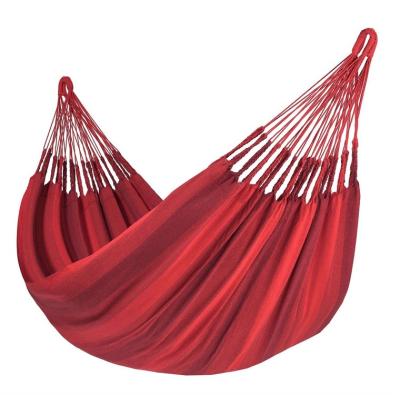 China Customized Traditional Wholesale Canvas Fabric Portable Durable Folding Baby Outdoor Canvas Camping Hammock for sale