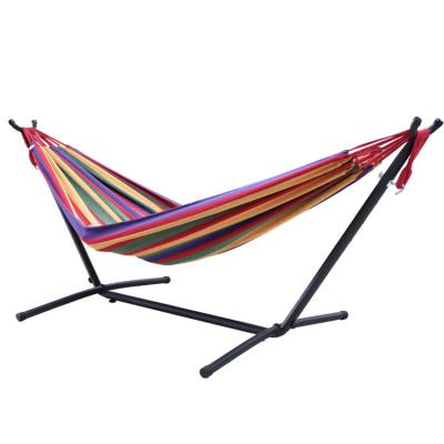 China Well Selling Traditional Hammock Stand Up Portable Stainless Steel Hammock With Stand And Canopy for sale