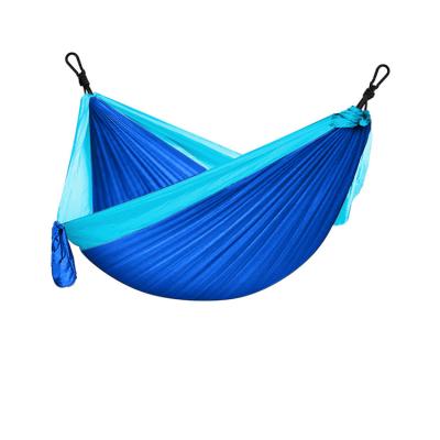 China Modern Fast Delivery Light Weight Double Person Luxury Parachute Nylon Outdoor Camping Hammock for sale