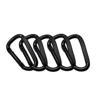 China China Wholesale Durable Mini Bag Locking Swivel Mounting Snap Hook Carabiner Cuts Custom Key Chain Logo Shaped Aluminum Small Carabiner for sale