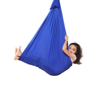 China Top Quality Modern Aerial Silk Children Hammock Double Layer Indoor Therapy Swing for sale