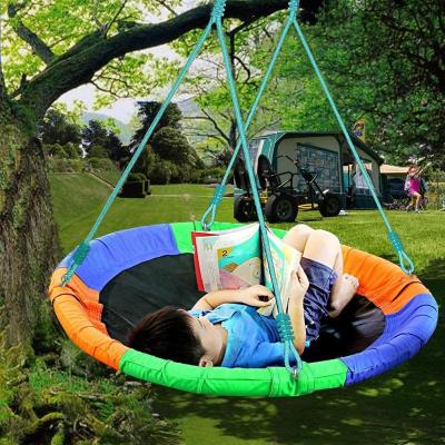 China Hanging Swing Children Factory Manufacture Various Colors Swing Chair Outdoor Baby Toy Nest Swing for sale