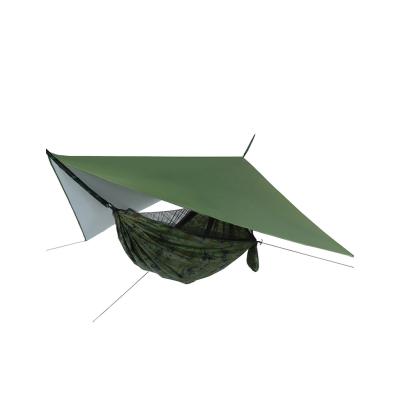 China Economical Diagonal Bracing Type Custom Design Tarpaulin Camping Ear Flies Rain Fly Tarp for sale