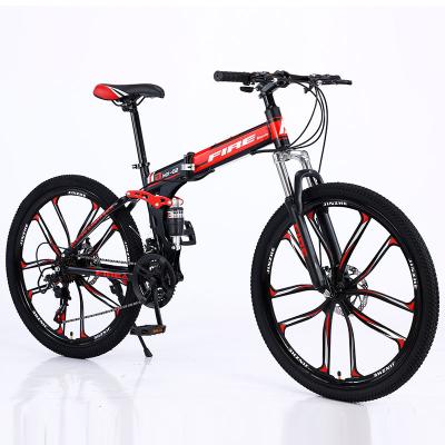 China Moutain Bicycle Outdoor Sport Aluminum Alloy 26inch Mountain Folding Bike for sale