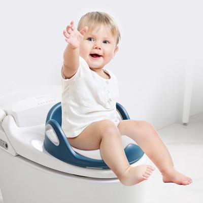 China Eco-friendly Soft Large Cushion Baby Toilet Seat Child Treasure Bedpan Kids Potty Seat Chair Training for sale